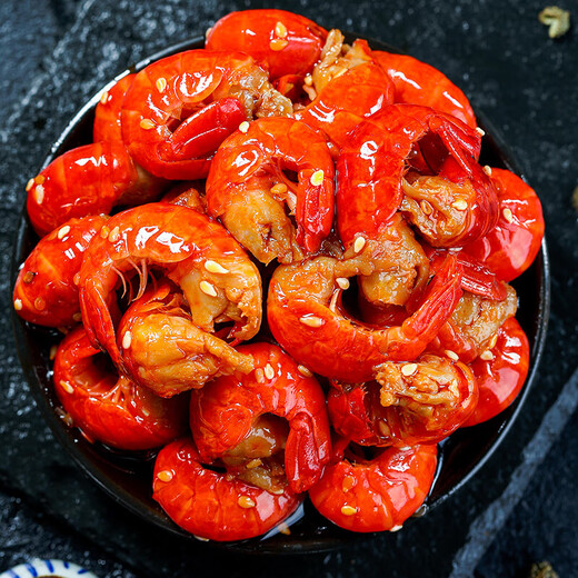 Spicy lobster tails canned ready-to-eat snacks to satisfy cravings, delicious fresh snacks for meals and drinks, clean ingredients, delicious snacks Spicy lobster tails*1 can