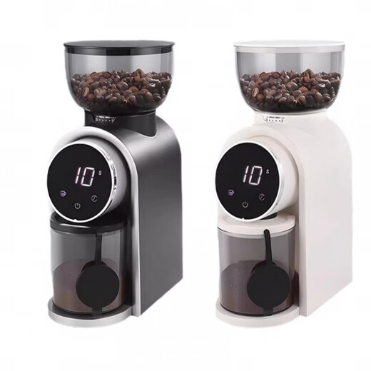 
Xiaomi MiBi cross-border electric bean grinder intelligent steel core coffee bean grinder large household commercial automatic bean grinder upgraded matte white 683 (model) US regulations-Specifications110V