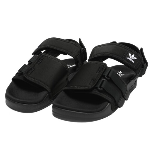 Adidas (adidas) Clover Chaussures pour hommes et femmes pour hommes et femmes Adilette Sandal Velcro Casual Beach Sandals AC8583 CDURE DES COURT