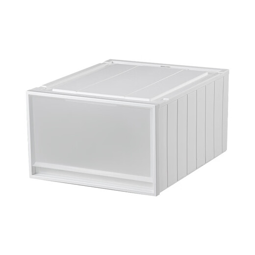 Zugesperrte japanische Schubladenspeicherbox Einfacher Garderobe Aufbewahrungsbox Klassifizierung Aufbewahrungsbox Aufbewahrungsschublade 9226: [Deep 38.5] Breite 29.5* Höhe 19cm