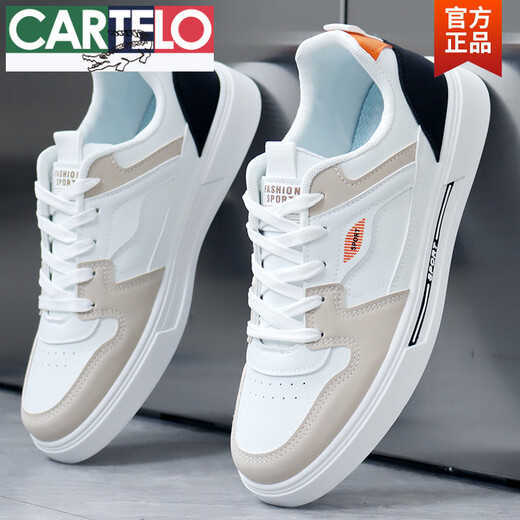 Cartelo 2025 Chaussures neuves d'été pour chaussures blanches masculines Chaussures de style coréen