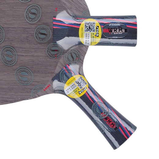 STIGA Red and Black Carbon King 7.6 WRB Table de carbono Raqueta de tenis Placa base Recta