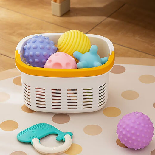 Crib Storage Korb Seite Aufbewahrungskorb Seite Bettbaby Fütterungstisch Windeln Windeln Speichel Handtuch Hanging Bag Same Small Tile_1