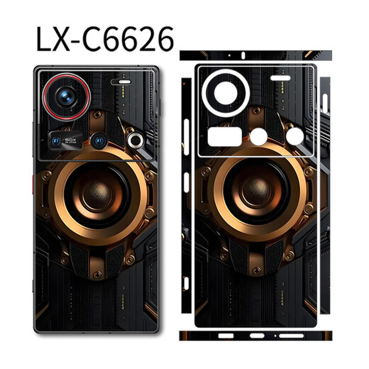 Sulong Esports is suitable for Nubia z70ultra mobile phone back film, full-coverage edge-changing color stickers, z70s photographer split edge-covering back cover protective film, z60u, customizable matte mobile phone film LX-C6626, side frame, full-coverage 3M split back film, Nubia Z60 Ultra