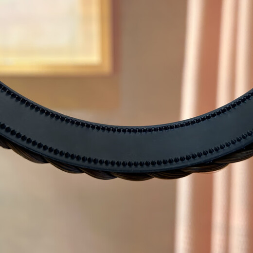 Shijun (SHIJUN) headband headwear for women high-end 2025 new wig hairband pressed hairpin hair bundle twist braid hair hole fish 02# black brown