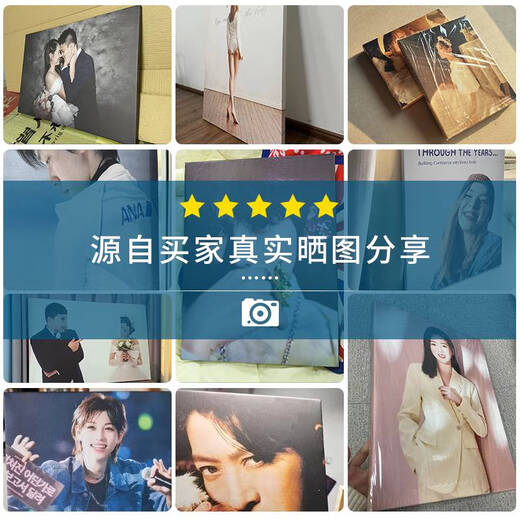 咏幻照片定制挂画高清打印油画布艺术人像微喷个人写真海报装饰画挂墙 防水油画布 150*10060寸