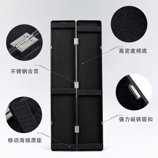 Baichao double-layer widened fishing float box plastic fishing gear main picture