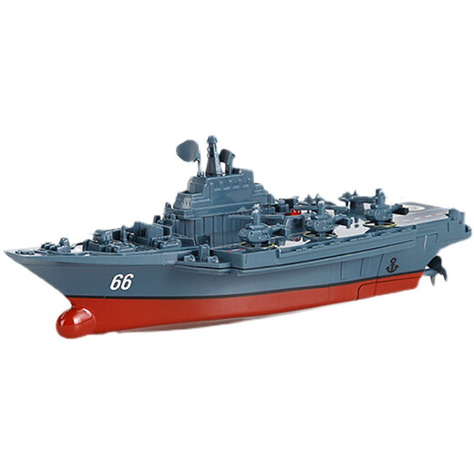 Jianweishen mini six-way remote control submarine speedboat nuclear submarine small hovercraft aircraft carrier charging play guard sightseeing submarine blue 27hz 4-way standard-battery screwdriver