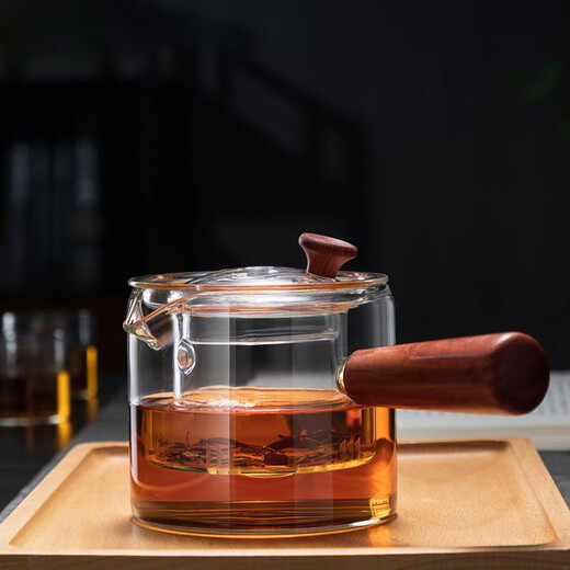 Xiduomi teapot tea water separation side handle glass tea making electric ceramic stove special high borosilicate small boiling water tea utensil