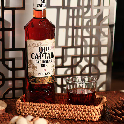 Old Captain of the Galle Sea Black Rum Cocktail Beverage Base Wine Rum Competition Gold Award Original Bottle Imported Foreign Liquor 700mL
