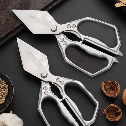 家の物语（KATEI STORY）日本强力鸡骨剪家用不锈钢剪鸡鸭鹅骨头专用剪刀多功能厨房剪 鸡骨剪【可拆式】