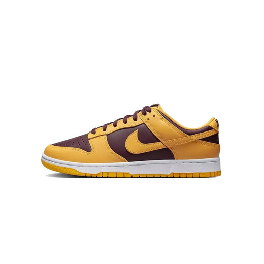 Nike (Nike) Dunk Low Yellow Wine Red und Green Classic Retro Low Top Casual Herren-Wear-resistente Brettschuhe DD1391-702 Yellow Wine Red DD1391-702 40
