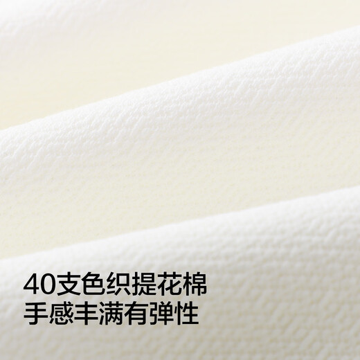 Commoner Legend 300g yarn-dyed jacquard cotton Henry collar long-sleeved shirt men's loose bottoming shirt outerwear off-white L