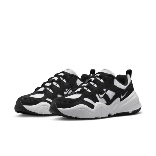 耐克（NIKE）官方TECH HERA女子运动鞋夏季老爹鞋刺绣时尚跑步DR9761 101白色/白色/黑 37.5