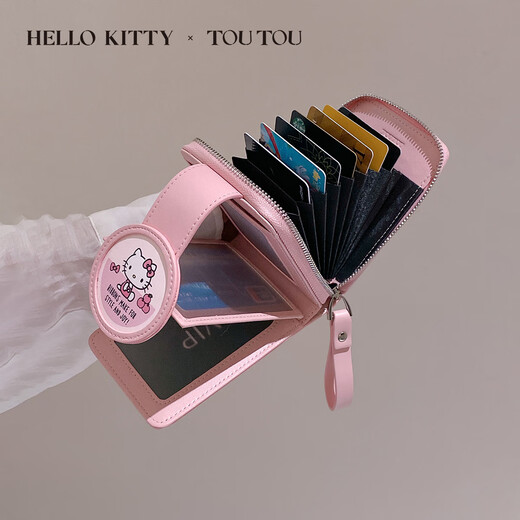 toutou women's short wallet HELLO KITTY Katie Cat Wallet Card Bag Women's Coin Wallet 61 Gift for girlfriend