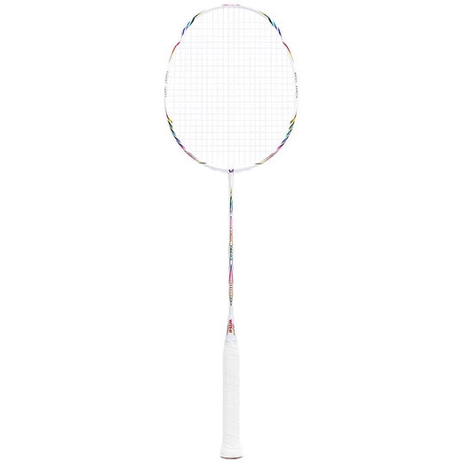 Witzer Zeuge Badminton Racket 691 Single Shot Double Shot Ultralight Carbon Fibre Training Wettbewerb Tragen Sie weiße Linien Laser Black Ya691 One Pack Pull Line 23 Pfund Neuling