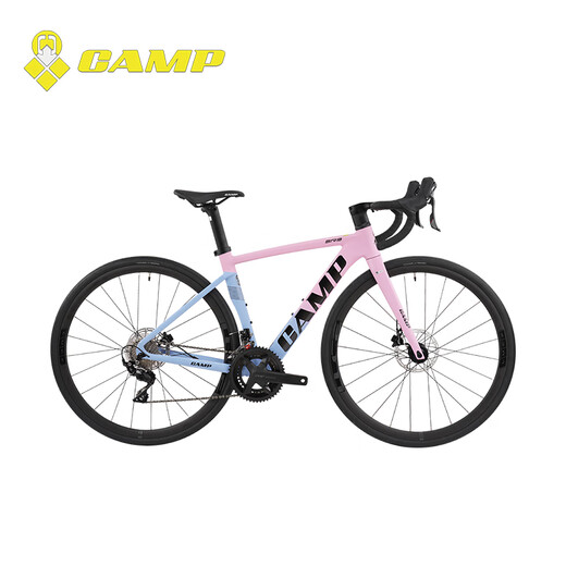
Camp (CAMP) SR3 disc brake version bicycle carbon fiber fork lightweight aluminum alloy sports Shuntai integrated oil disc road bike white and blue 22 speed 490 yards 700C