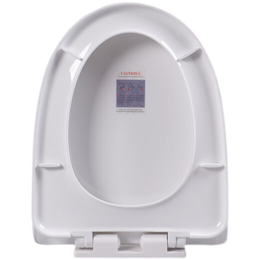 Yusenyi Universal Old-Art-u-förmige Toilettenabdeckung verdickte langsame Toilettenkarton U-förmig 1047