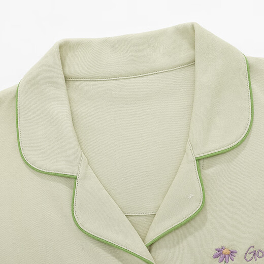 Modal Summer Pyjamas für Frauen reine Baumwolle kurzärmelige Kumpelhosen für lässige Strickjacken mit großer Heimkleidung zweiteiliger Set 2025 NX9898 XL