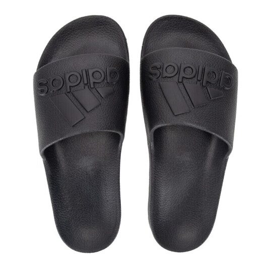 Adidas official website store slippers men's shoes new sandals sneakers outdoor beach shoes casual flip flops IF7371 36.5