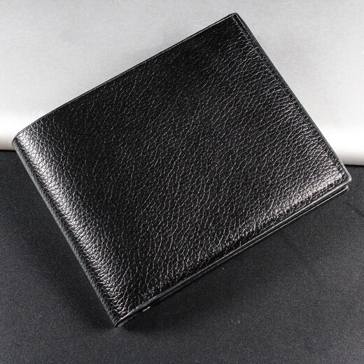 
Multifunctional short men's wallet fashionable hot-selling card bag men's wallet black