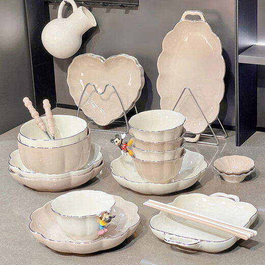 Serrure verrouillage (verrouillage / verrouillage) Réductions de ménage NOUVEAU BOL à domicile et vaisselle Set Momening Feel Rice Bowl Bol Tableau de soupe Bowl Vaste