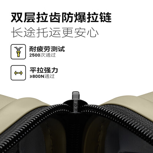 90 points suitcase 20-inch Rhine Pro trolley case boarding suitcase silent wheel password box titanium gray