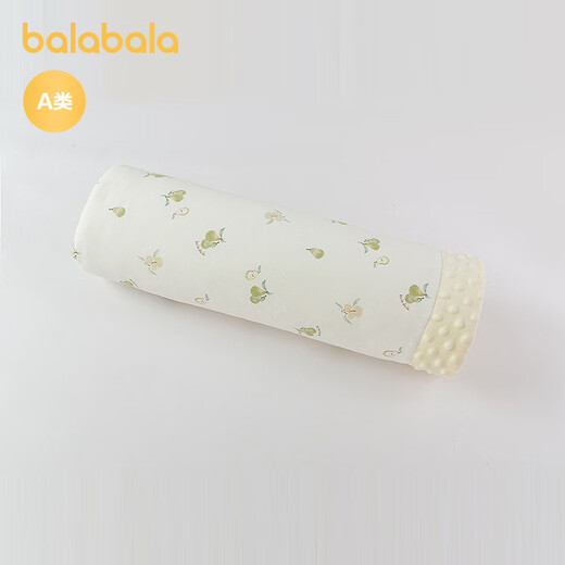 Balabala shopping mall same style baby blanket newborn blanket 2025 new plus velvet warm, comfortable and cute white and green tone 00314 110x140cm
