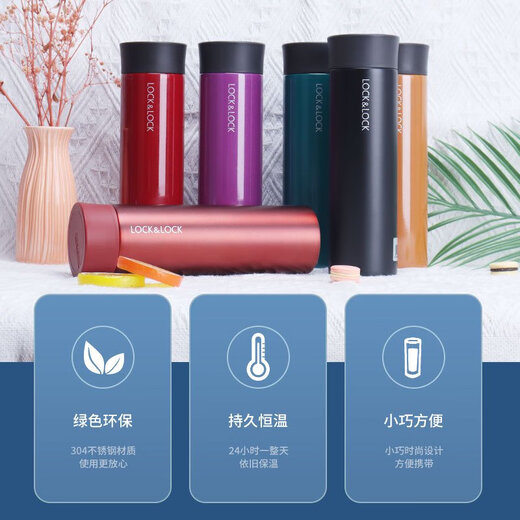 保温饭盒桶上班族学生专用大容量不锈钢24小时超长便携多层便当盒 400毫升 LHC3271 316不锈钢颜色