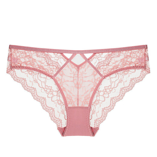 
Victoria's Secret VICTORIA/apos;S ELEGANT panties French sexy seductive romantic lace thin breathable comfortable women 9216NK-Black S (suitable for weight 80-90Jin [Jin equals 0.5 kg])