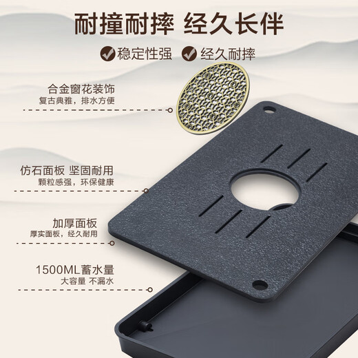 Made in Tokyo, tea set, Kung Fu tea set, tea set, complete set of pots, teacups, high-end black pottery teapot, 17-piece set