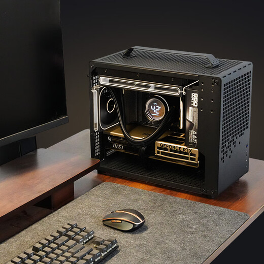 AMD Ryzen R7 9800X3D/5080/5070TI/RX9070XT without graphics card mini mini game ITX desktop computer host assembly computer thousand frames e-sports complete machine configuration four | R7 9800X3D/9070XT/ultimate version