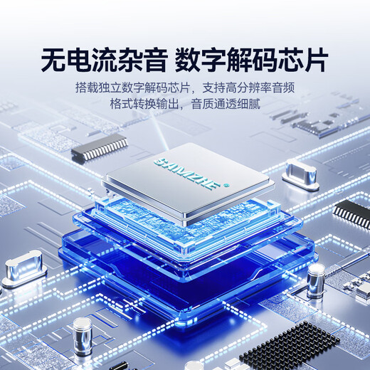 Shanze Lightning to Lightning+3.5mm headphone adapter Apple mobile phone two-in-one splitter adapter head charging call listening to karaoke LT35