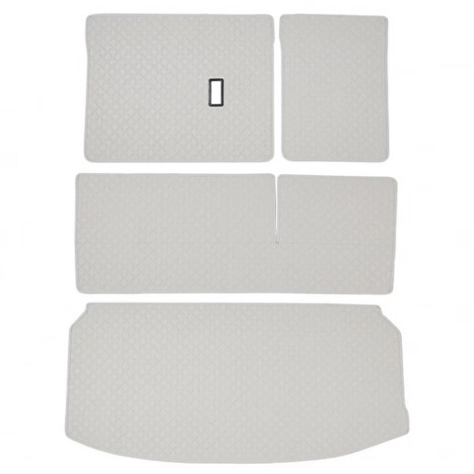 Lishi eignet sich für 24 Buick GL8-Kofferraum-Pads, Vollstammpolster, PHEV Luzun Leder-Schutzpolster, Innenräume [Xuanwu Black-Main-Pad] 1 Stück Set GL8Phev [sieben Sitze] (4199/3899)