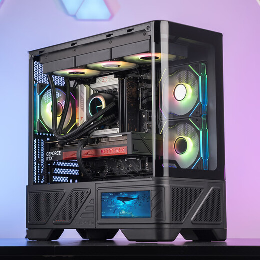 Colorful 24-issue interest-free secondary screen AMD Ryzen 7 9800X3D/7800X3D/RTX5070Ti/5060Ti assembled computer desktop gaming e-sports host diy complete machine 5 R7 9800X3D+5060+1T+32G 32G