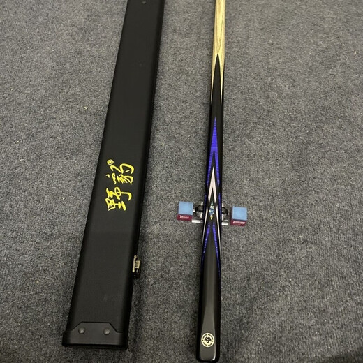 Wild Leopard cue Quasi-Shen 2 same style billiard cue small head advanced all-in-one Chinese eight-ball snooker ash Leopard same style Quasi-Shen 2 single cue + Wild Leopard cue box + full set of accessories small head 9.8mm