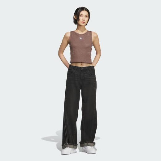 adidas [adidas] Originale Clover 2025 Frauen gefälschter Denim Tank Weste Ke3892 m