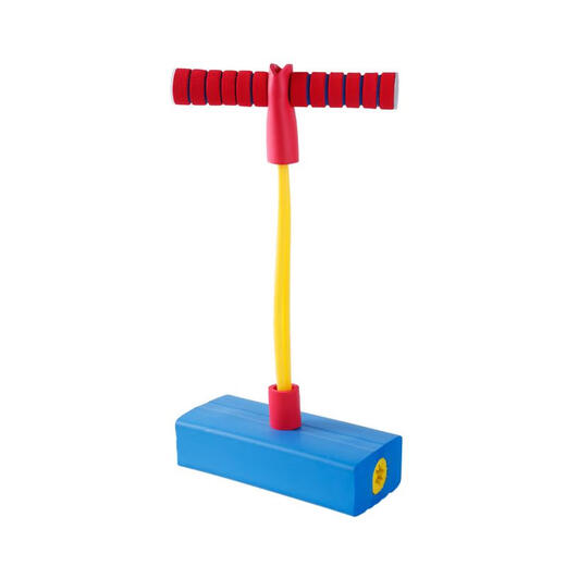 OIMG children's jumping pole frog jump balance sense training equipment high jump students and children grow taller fitness bouncer blue