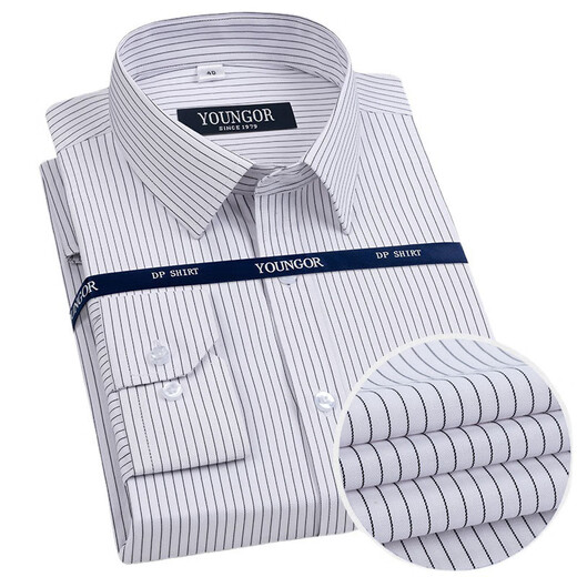 CEO Yageo Yageo Long Sleeve Shirt for Men and Women The same professional long-sleeved formal shirt without ironing temperament work clothes Long Sleeve 6629 39