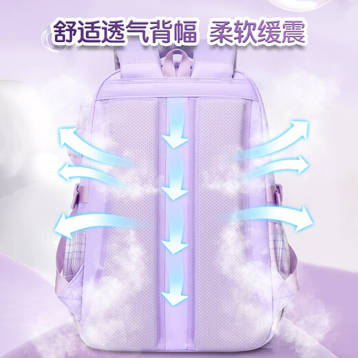 
COOLBABY Kulomi pendant schoolbag primary school students child spine protection and burden reduction girls grade 1-3-4 high-value backpack