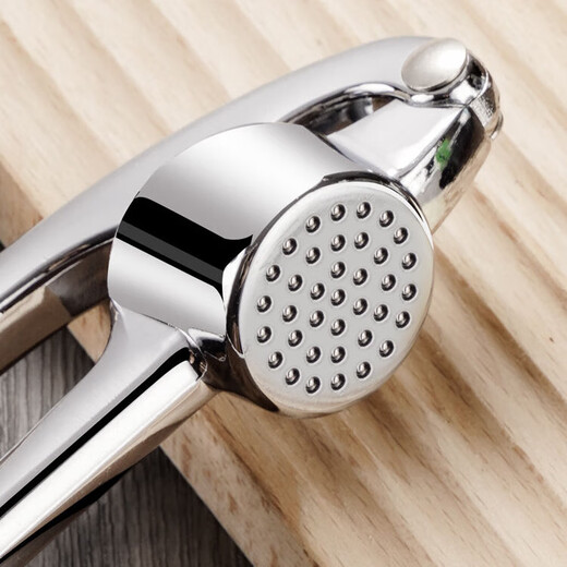 OEMG high-end new garlic press garlic artifact household thickened manual garlic pinch kitchen garlic press hand-pressed zinc alloy garlic press