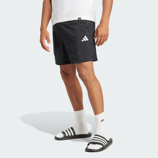 阿迪达斯 （adidas）短裤男官方夏季休闲五分运动裤速干透气短裤男官方正品 IC9756/针织/斜插口袋 S