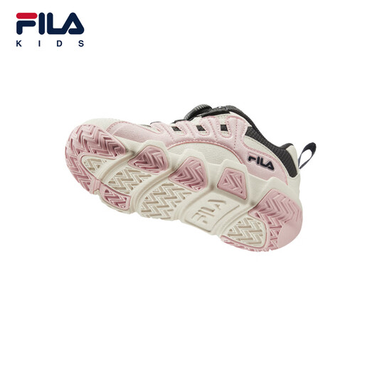 Fila Fila Crocolate Kinderschuhe Kinder Boa Knob Sneakers 2025 Herbst Neuer Männer und Frauen Basketballschuhe Legende Blau/Milch Weiß-Ng 32 Innere Länge 20,0 cm
