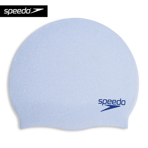 
Speedo Swimming Cap Adult Black Silicone Swimming Cap Simple Waterproof No-Slim Universal Swimming Cap Black [12806]