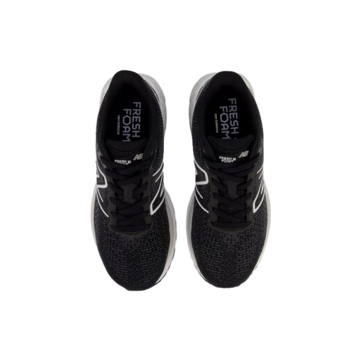 NEW BALANCENB880v12简约舒适网布织物防滑耐磨透气轻便低帮跑步鞋女款黑白 B宽 37.5