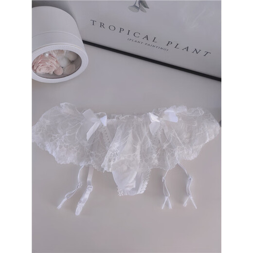 FODRK transvestite underwear CITYBOY men's thong suspender buckle clip socks jj set lace transvestite gay low waist transparent black 100Jin Jin is equal to 0.5kg -170Jin Jin is equal to 0.5kg. Includes egg model model model including stockings