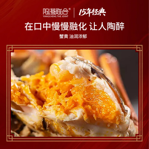 【礼券】阳澄联合大闸蟹礼券螃蟹券蟹卡礼盒礼品卡节日送礼提货券 9855型公6.0两 母5.0两 5对10只