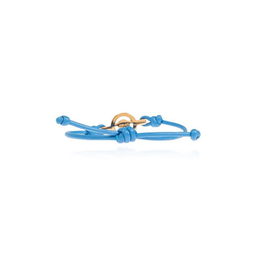 Versace de cuero de cuero de cuero ajustable para hombres hebilla de metal de metal decorativo accesorios de gemelo tu azul