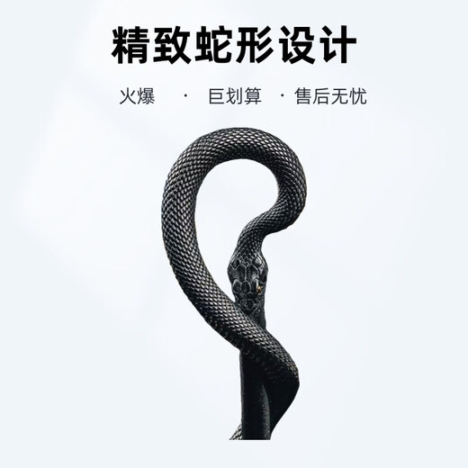 KZD Old Phoenix 999 sterling silver retro snake-shaped hairpin hair accessories black hairpin blends various fairy styles female gifts black