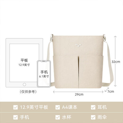 MAH Neue Großkapazität Crossbody Bag für Frauen Mode einfache lässige Tasche Vielseitige Pendler -Leinwand -Umhängetasche für Männer Reiseide Farbe